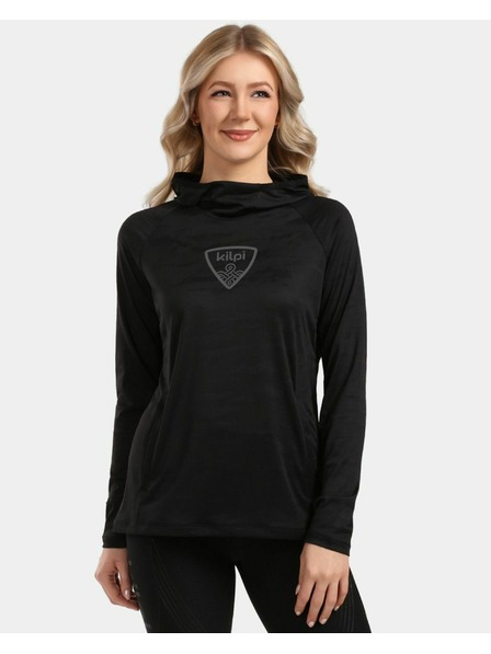 Kilpi Hanorac fitness pentru femei Kilpi AILEEN-W Negru