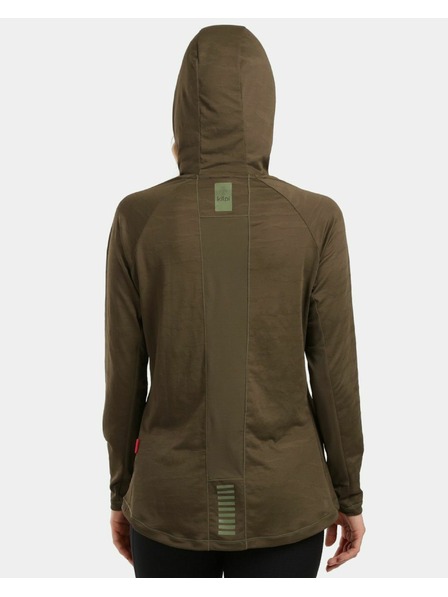 Kilpi Bluză fitness pentru femei Kilpi AILEEN-W Khaki