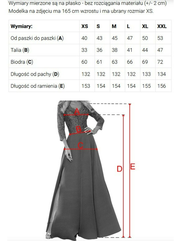 numoco Rochie maxi elegantă de seară cu crac și flori - bej