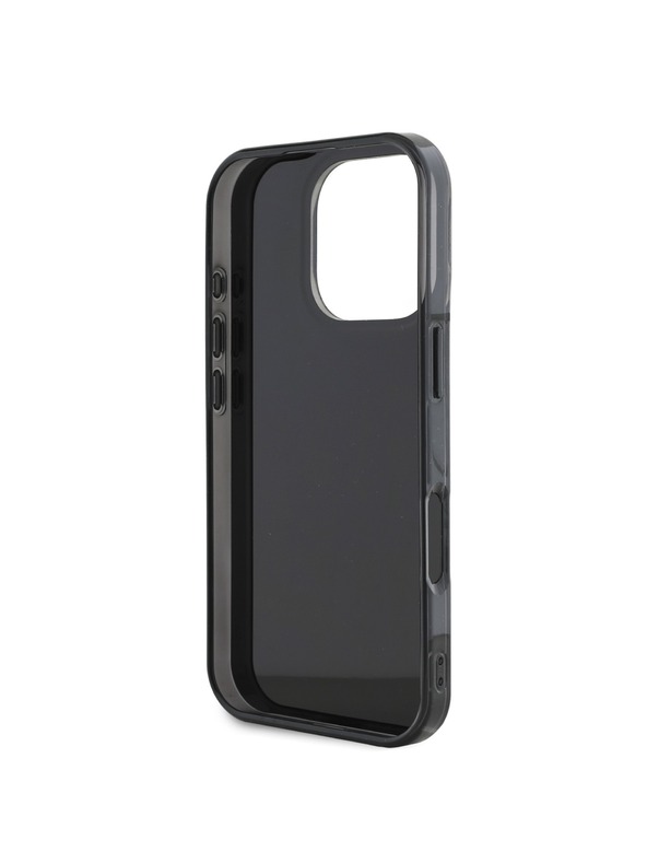 AMG AMG Carbon Pattern Carcasă Spate pentru iPhone 16 Pro Max Black