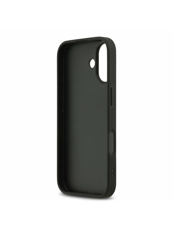DKNY DKNY PU Leather Checkered Pattern and Stripe Carcasă Spate pentru iPhone 17 Black