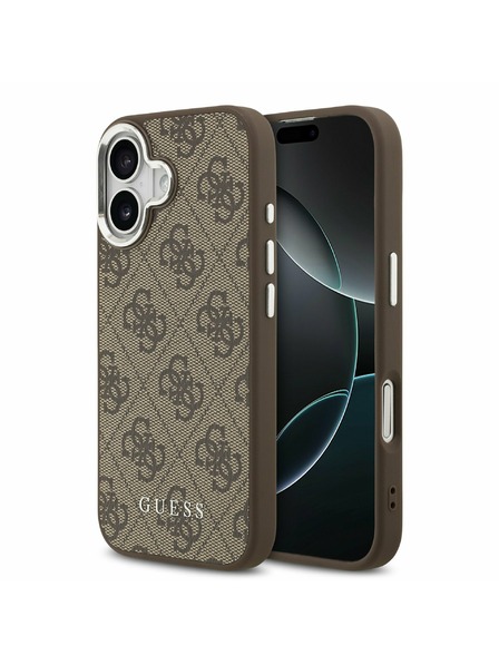 Guess Guess 4G MagSafe Carcasă Spate pentru iPhone 17 Brown