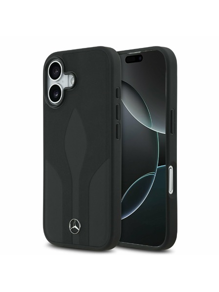 Mercedes Mercedes Leather The Move MagSafe Carcasă Spate pentru iPhone 17 Black