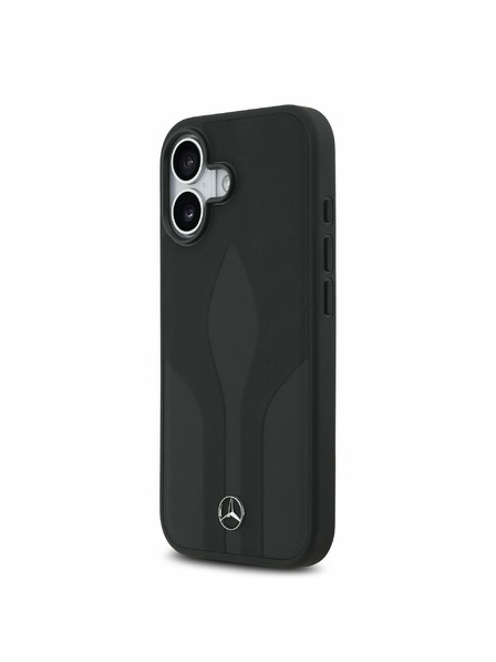 Mercedes Mercedes Leather The Move MagSafe Carcasă Spate pentru iPhone 17 Black