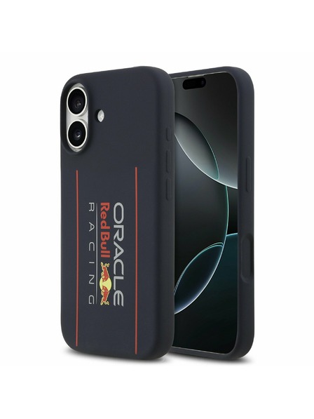 Red Bull Red Bull Silicone Vertical Logo MagSafe Carcasă Spate pentru iPhone 17 Bleumarin