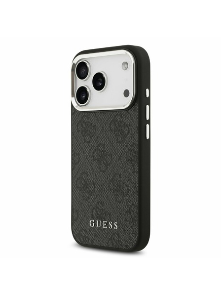 Guess Guess 4G MagSafe Carcasă Spate pentru iPhone 17 Pro Negru