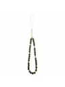 Guess Guess IML Glitter Script Strap MagSafe Carcasă Spate pentru iPhone 17 Pro Negru