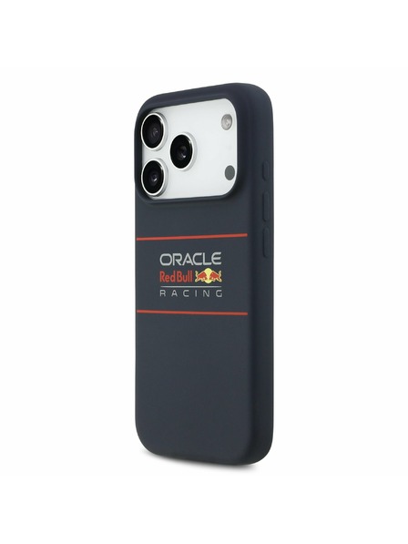 Red Bull Red Bull Silicone Horizontal Logo MagSafe Carcasă Spate pentru iPhone 17 Pro Navy