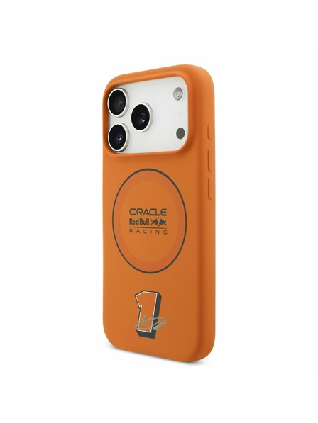 Red Bull Red Bull Silicone Blue Ring MagSafe Carcasă Spate pentru iPhone 17 Pro Orange