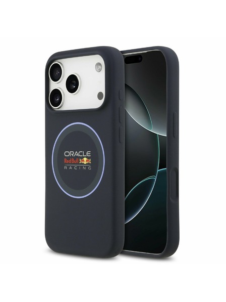 Red Bull Red Bull Silicone Blue Ring MagSafe Carcasă Spate pentru iPhone 17 Pro Navy