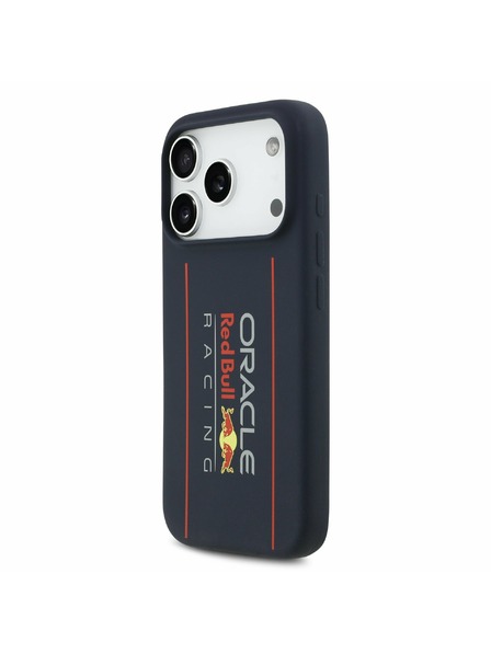 Red Bull Red Bull Silicone Vertical Logo MagSafe Carcasă Spate pentru iPhone 17 Pro Navy