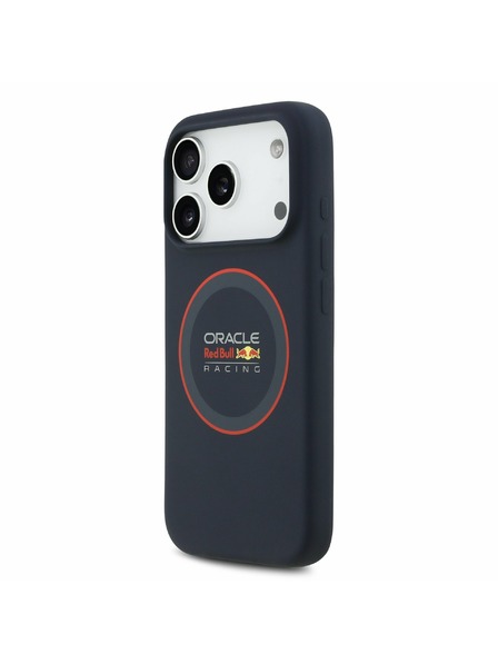 Red Bull Red Bull Silicone Red Ring MagSafe Carcasă Spate pentru iPhone 17 Pro Navy