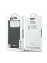 DKNY DKNY PU Leather Grid Pattern Magsafe Carcasă Spate pentru iPhone 17 Pro Max Black