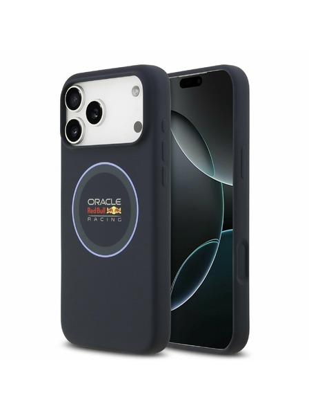 Red Bull Red Bull Silicone Blue Ring MagSafe Carcasă Spate pentru iPhone 17 Pro Max Navy