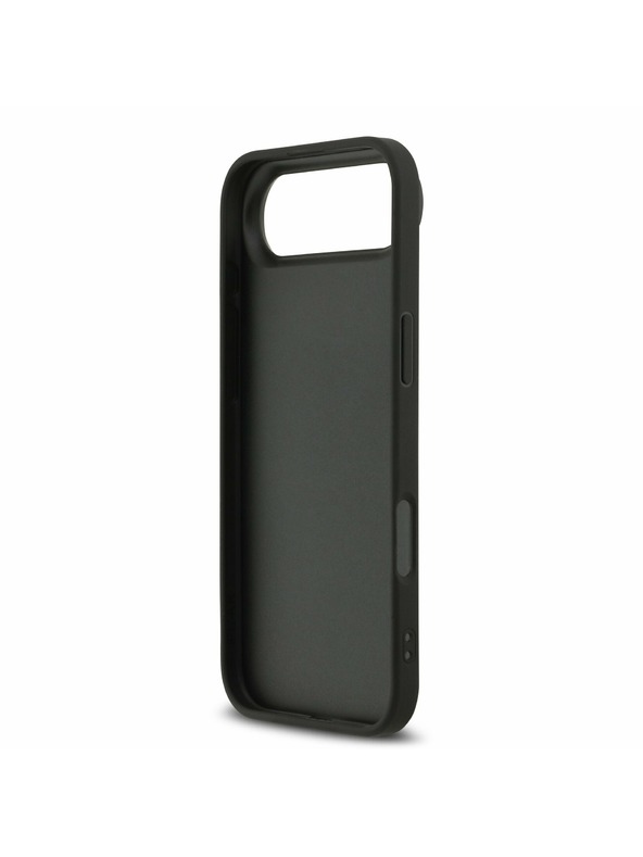 DKNY DKNY PU Leather Checkered Pattern and Stripe Carcasă Spate pentru iPhone Air Black