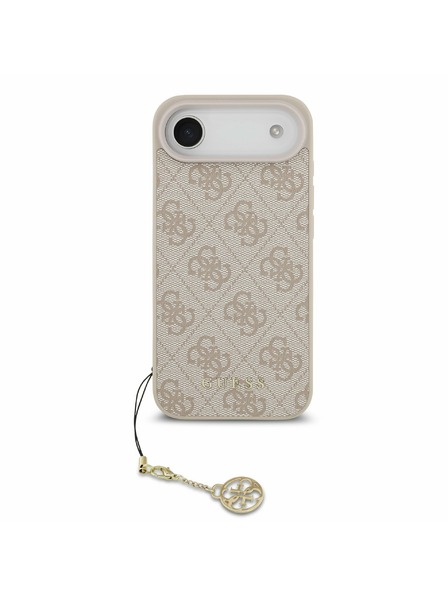 Guess Guess 4G Charm MagSafe Carcasă Spate pentru iPhone Air Tone on Tone Pink