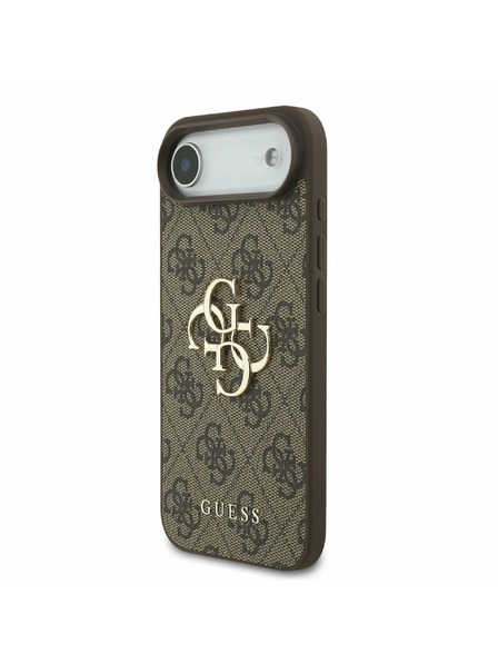 Guess Guess PU 4G Metal Logo Strap Carcasă Spate pentru iPhone Air Brown