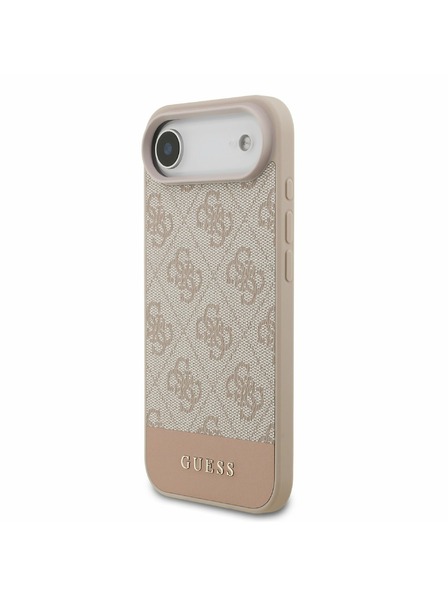 Guess Guess PU 4G Stripe Carcasă Spate pentru iPhone Air Roz