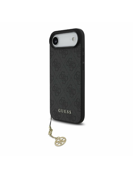 Guess Guess 4G Charm MagSafe Carcasă Spate pentru iPhone Air Ton pe Ton Gri