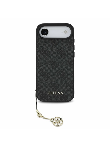 Guess Guess 4G Charm MagSafe Carcasă Spate pentru iPhone Air Ton pe Ton Gri