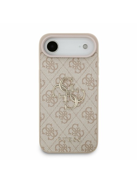 Guess Guess PU 4G Metal Logo Carcasă Spate pentru iPhone Air Roz