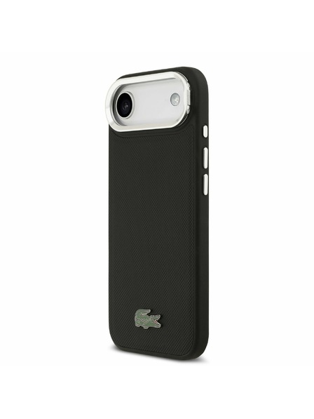 Lacoste Lacoste Iconic Petit Pique Camera Stand MagSafe Carcasă Spate pentru iPhone Air Black