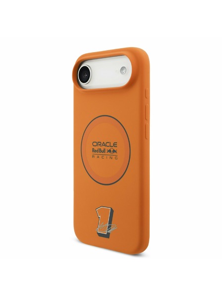 Red Bull Red Bull Silicone Blue Ring MagSafe Carcasă Spate pentru iPhone Air Orange
