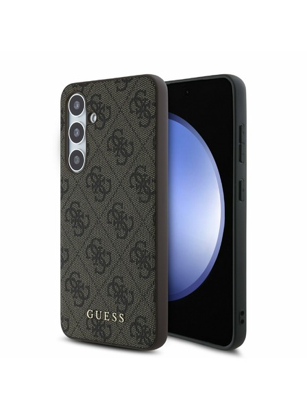 Guess Guess 4G Carcasă Spate pentru Samsung Galaxy S24 FE Brown