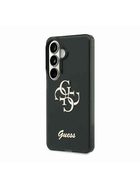 Guess Guess IML 4G Script Metal Logo Carcasă Spate pentru Samsung Galaxy 26 Black