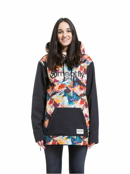 Meatfly Meatfly jachetă street pentru femei Alita Mango Mountains / Black