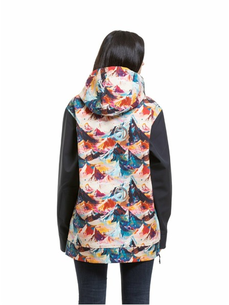 Meatfly Meatfly jachetă street pentru femei Alita Mango Mountains / Black