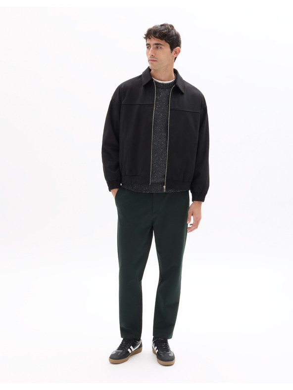 Celio Jachetă din suede artificial Nupinch