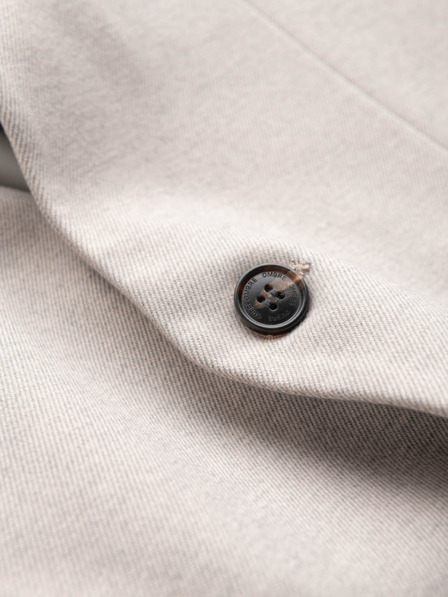 Ombre Clothing Jachetă bărbătească bronzată cu guler ridicat Ombre Clothing