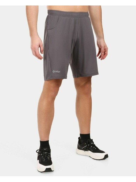 Kilpi Pantaloni fitness pentru bărbați Kilpi NANTES-M Gri închis