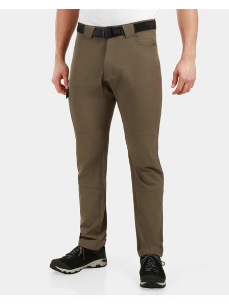 Kilpi Pantaloni outdoor pentru bărbați Kilpi LIGNE-M Khaki