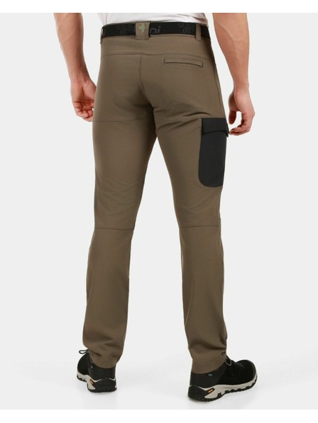 Kilpi Pantaloni outdoor pentru bărbați Kilpi LIGNE-M Khaki