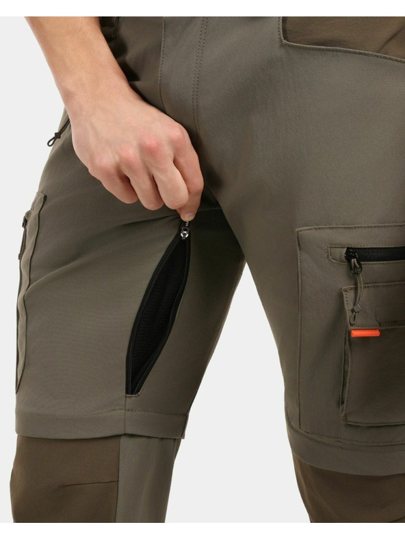 Kilpi Pantaloni outdoor pentru bărbați Kilpi SURVIVOR-M Verde