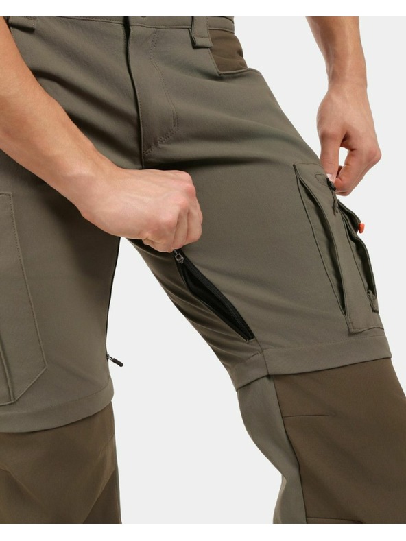 Kilpi Pantaloni outdoor pentru bărbați Kilpi SURVIVOR-M Verde
