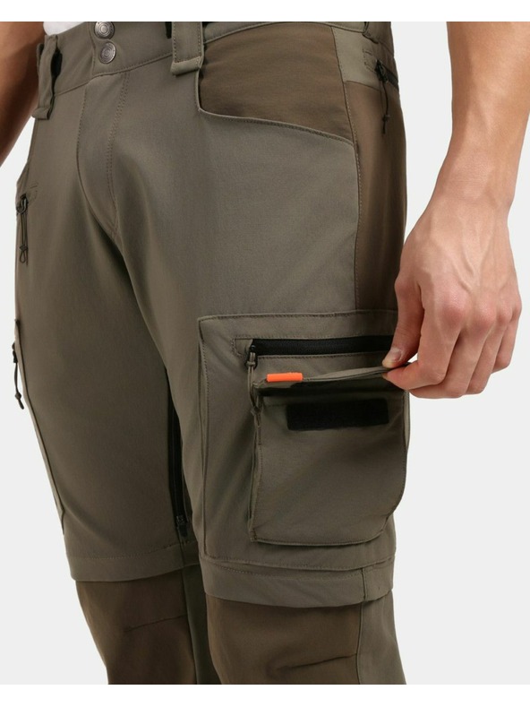 Kilpi Pantaloni outdoor pentru bărbați Kilpi SURVIVOR-M Verde