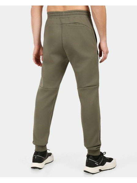 Kilpi Pantaloni de trening sportivi din bumbac pentru bărbați Kilpi MATTY-M Verde