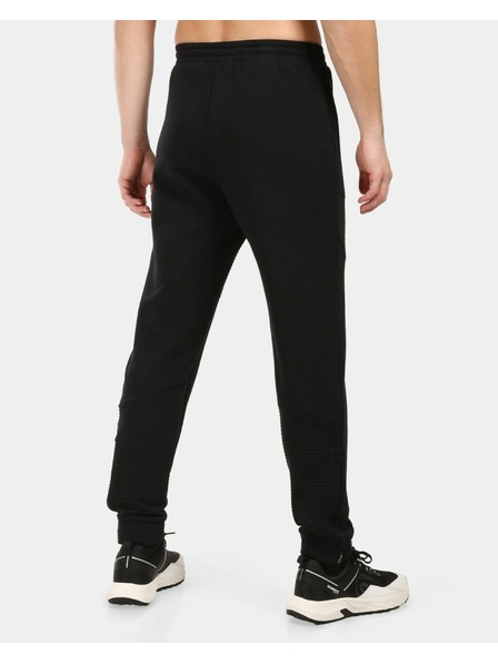 Kilpi Pantaloni de trening din bumbac pentru bărbați Kilpi MONTIEL-M Negru