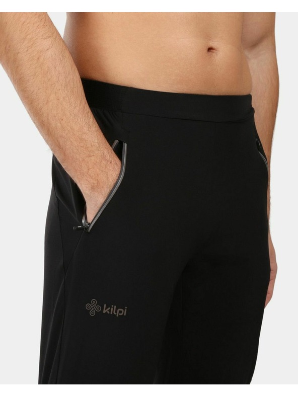 Kilpi Pantaloni de alergare pentru bărbați Kilpi HEYES-M Negru
