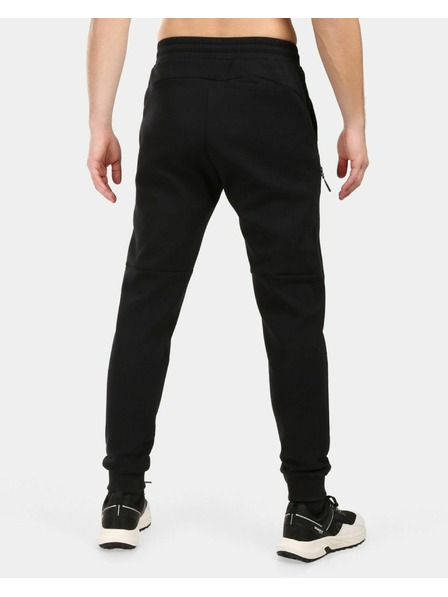 Kilpi Pantaloni de trening sport din bumbac pentru bărbați Kilpi MATTY-M Negru