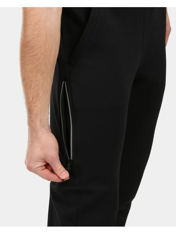 Kilpi Pantaloni de trening sport din bumbac pentru bărbați Kilpi MATTY-M Negru