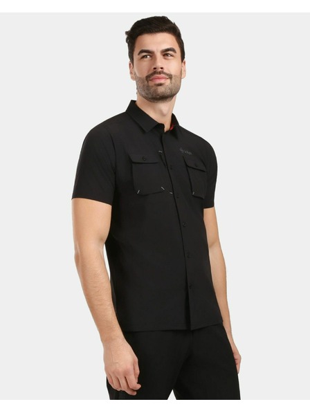 Kilpi Cămașă outdoor pentru bărbați Kilpi BOMBAY-M Negru