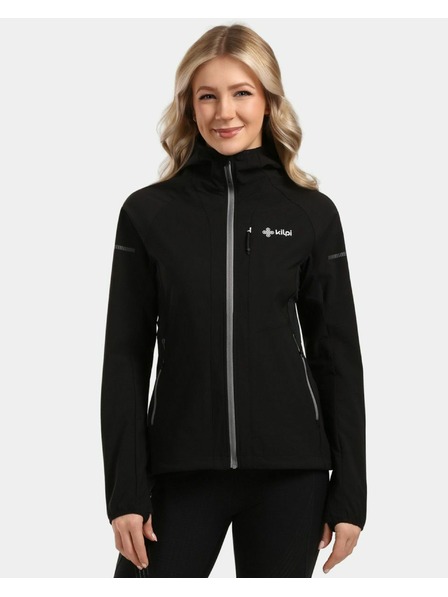 Kilpi Jachetă de alergare softshell fără membrane pentru femei Kilpi BALEO-W Negru