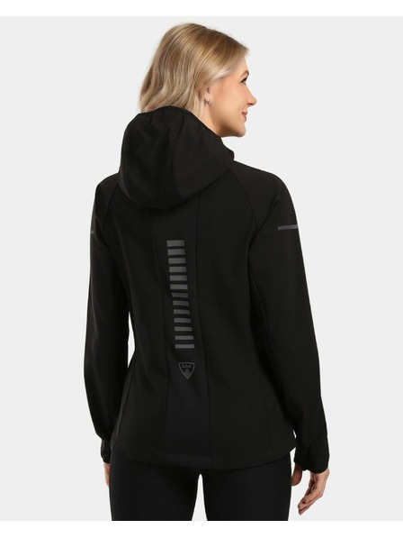 Kilpi Jachetă de alergare softshell fără membrane pentru femei Kilpi BALEO-W Negru