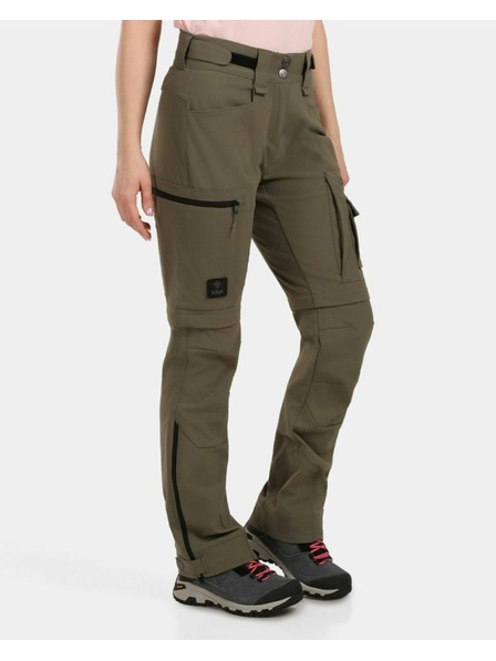 Kilpi Pantaloni outdoor pentru femei Kilpi SURVIVOR-W Verde