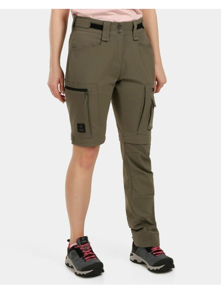 Kilpi Pantaloni outdoor pentru femei Kilpi SURVIVOR-W Verde