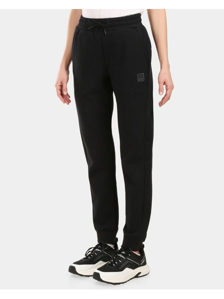 Kilpi Pantaloni de trening din bumbac pentru femei Kilpi MATTY-W Negru